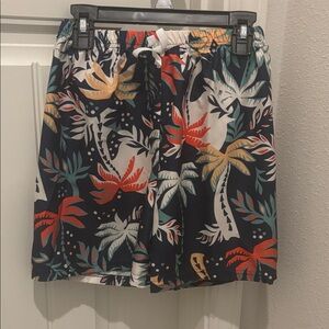 Tropical Kids Swim Trunks
